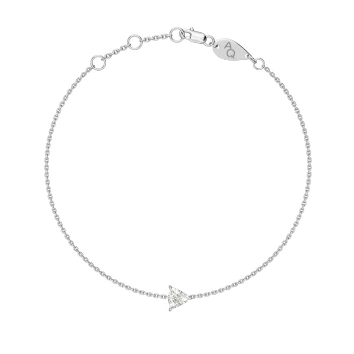 Triangle Cut Bracelet, solid 18K gold, view 4 of 5