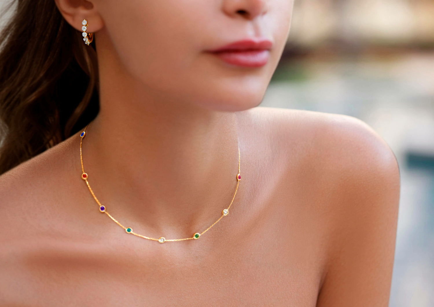 Sahara Stones Necklace