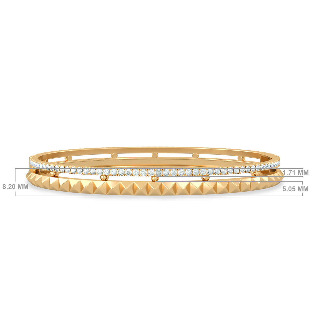 statement-gold-bracelet-rich-bold-peaks-18k-gold