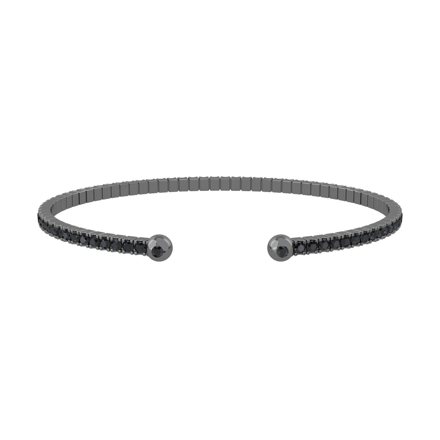 Black Diamond Skinny Bracelet