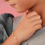 BABY BRACELET CONSTELLATION PEARLS 18K GOLD