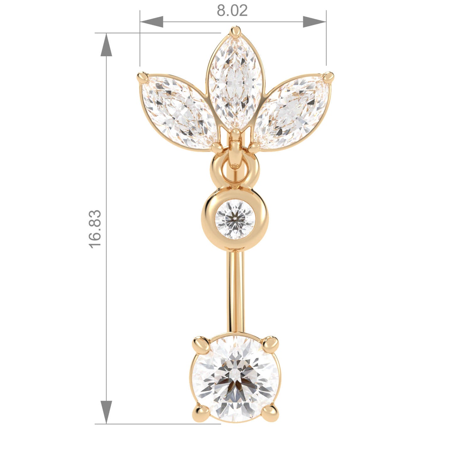 Paradise Lotus Belly Button