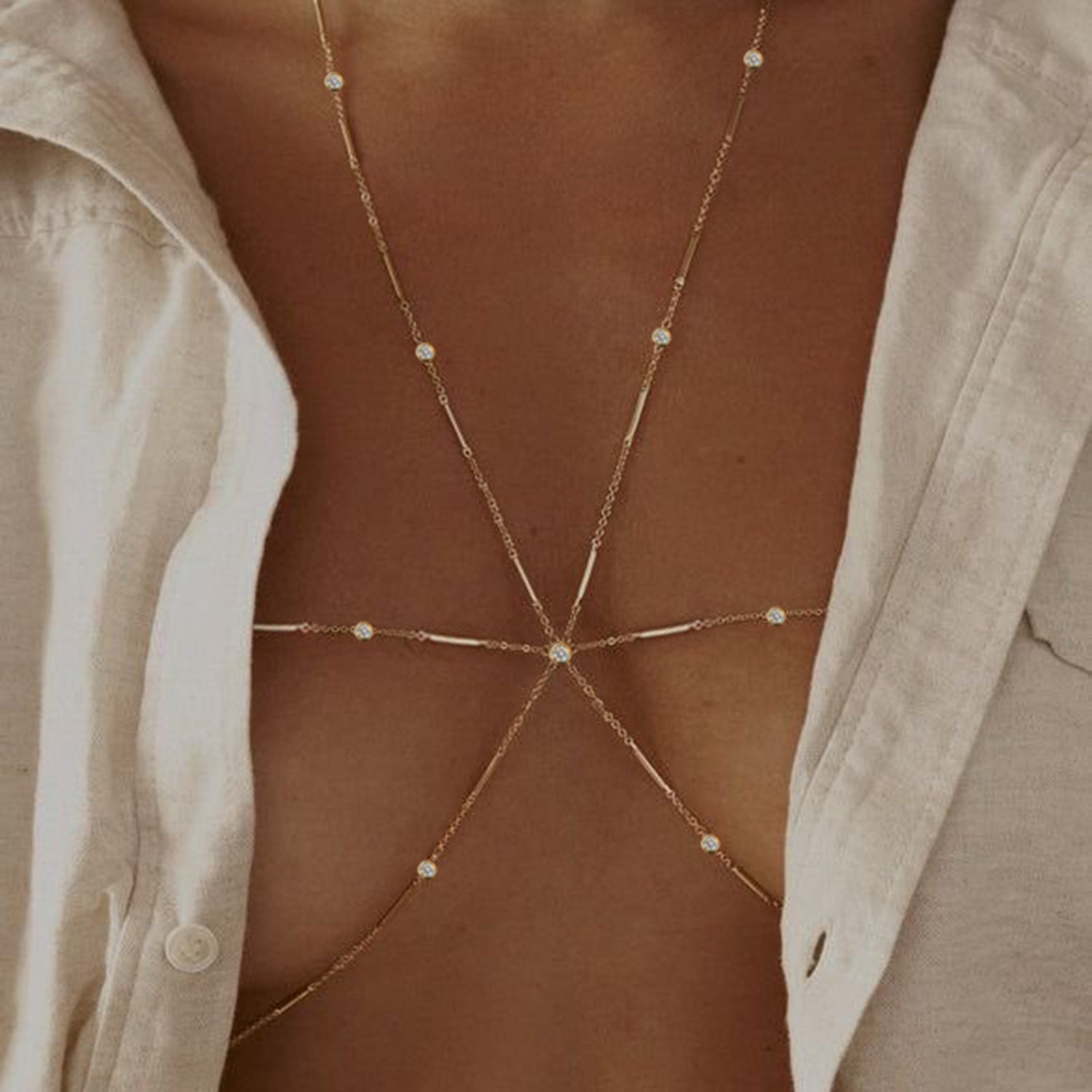 Marguerite Body Chain