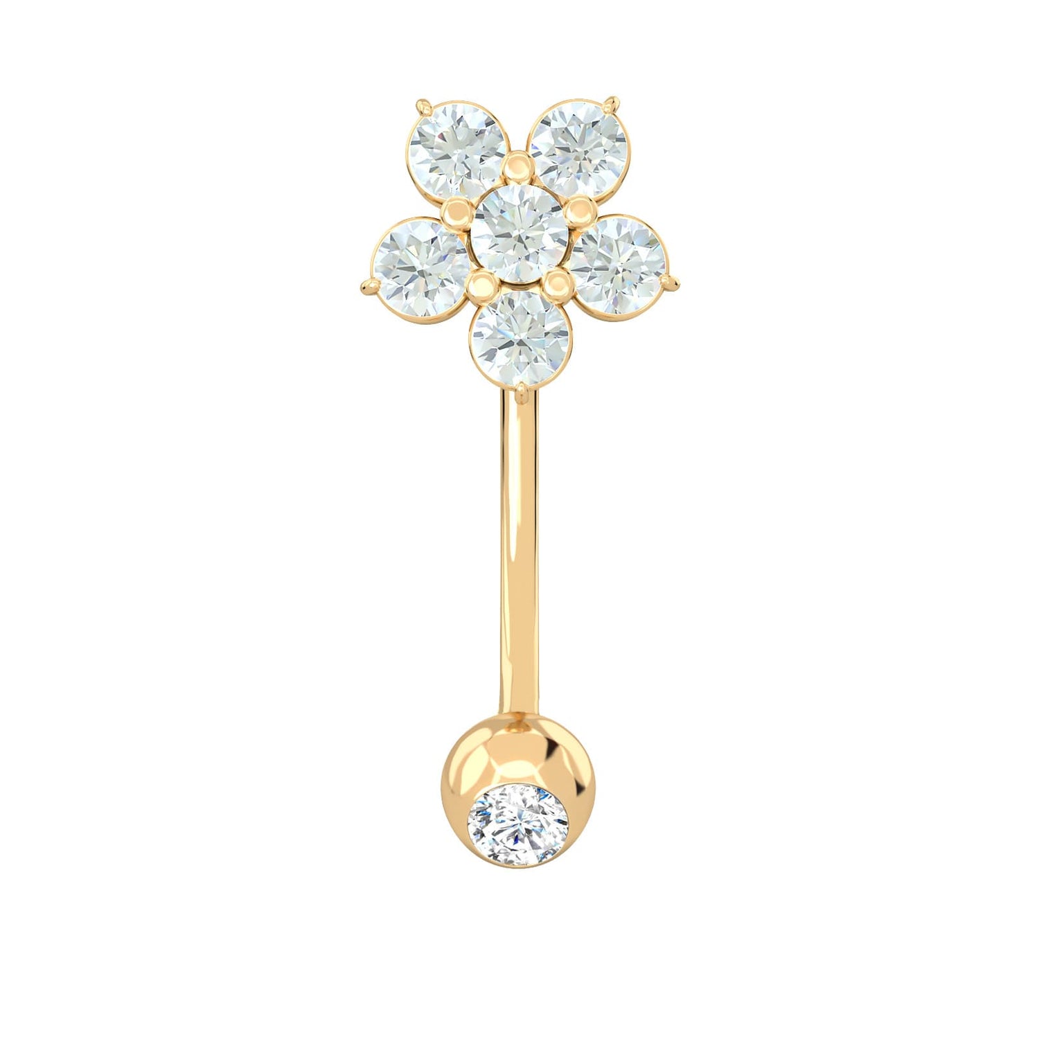 Fairy Flower Belly Button