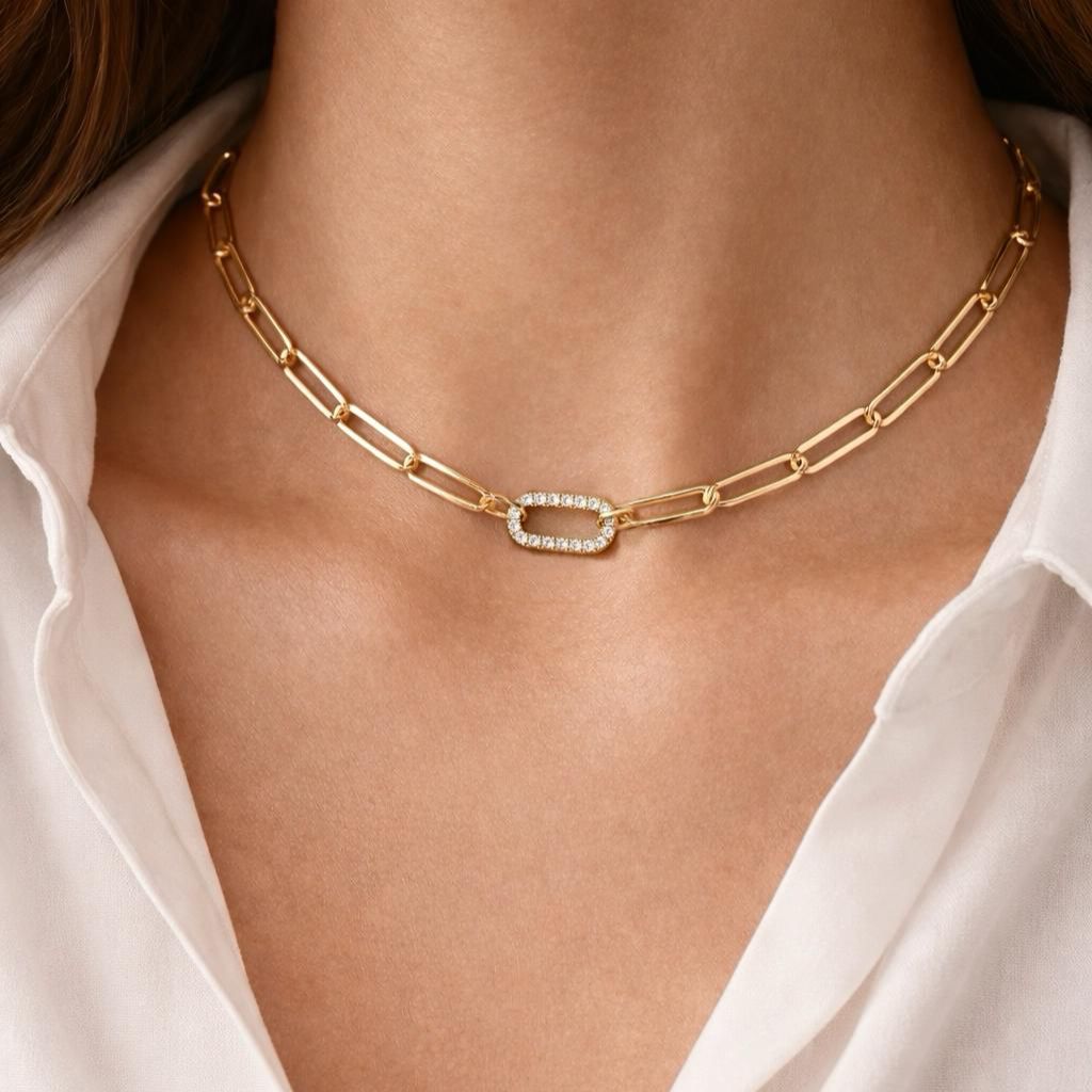 Bold Links Necklace