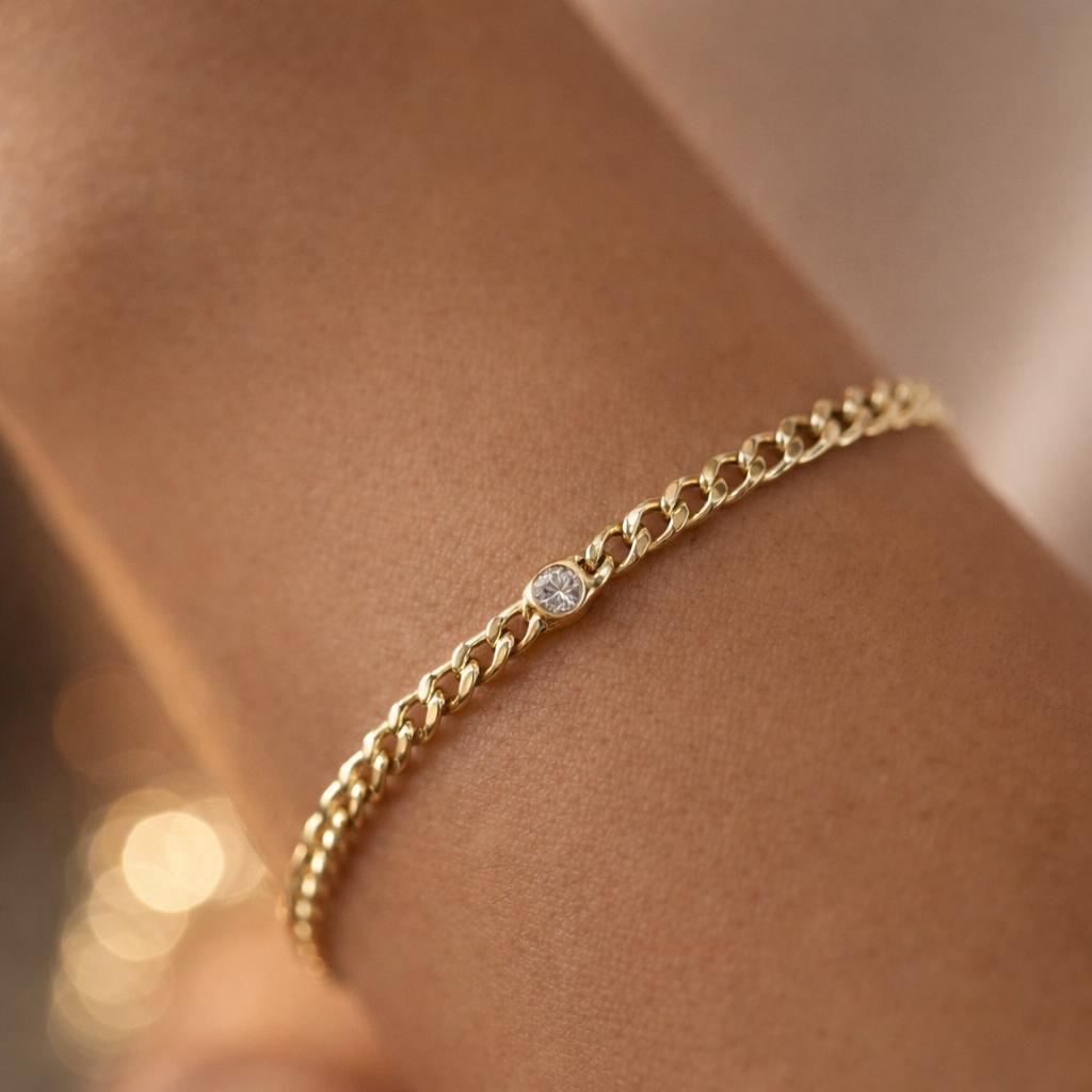Bracelet Cuban Round