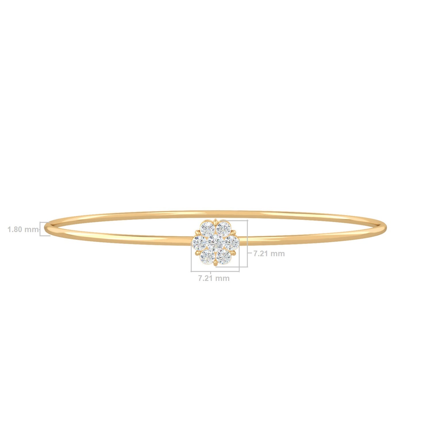 Flower Premium Cluster Bracelet