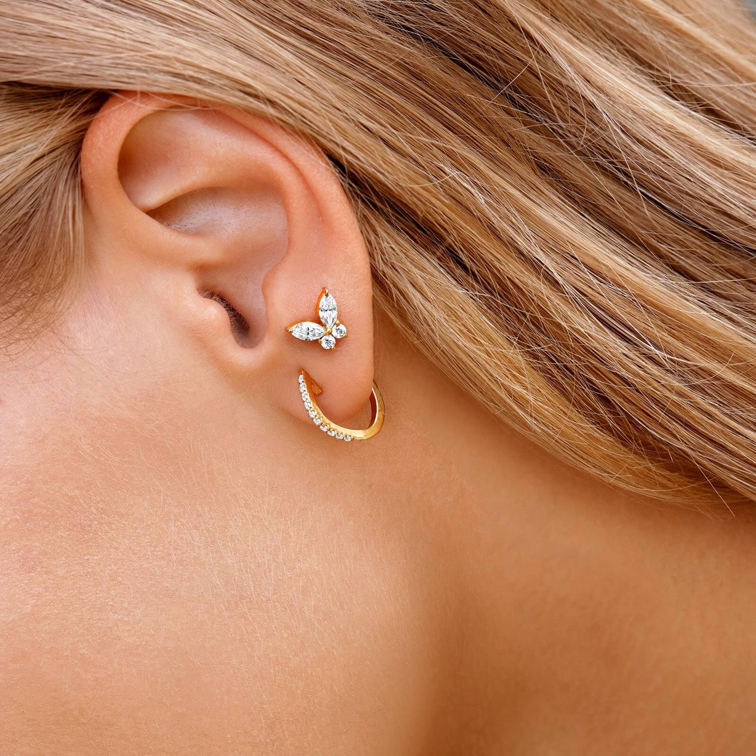 Butterfly Stud Earrings