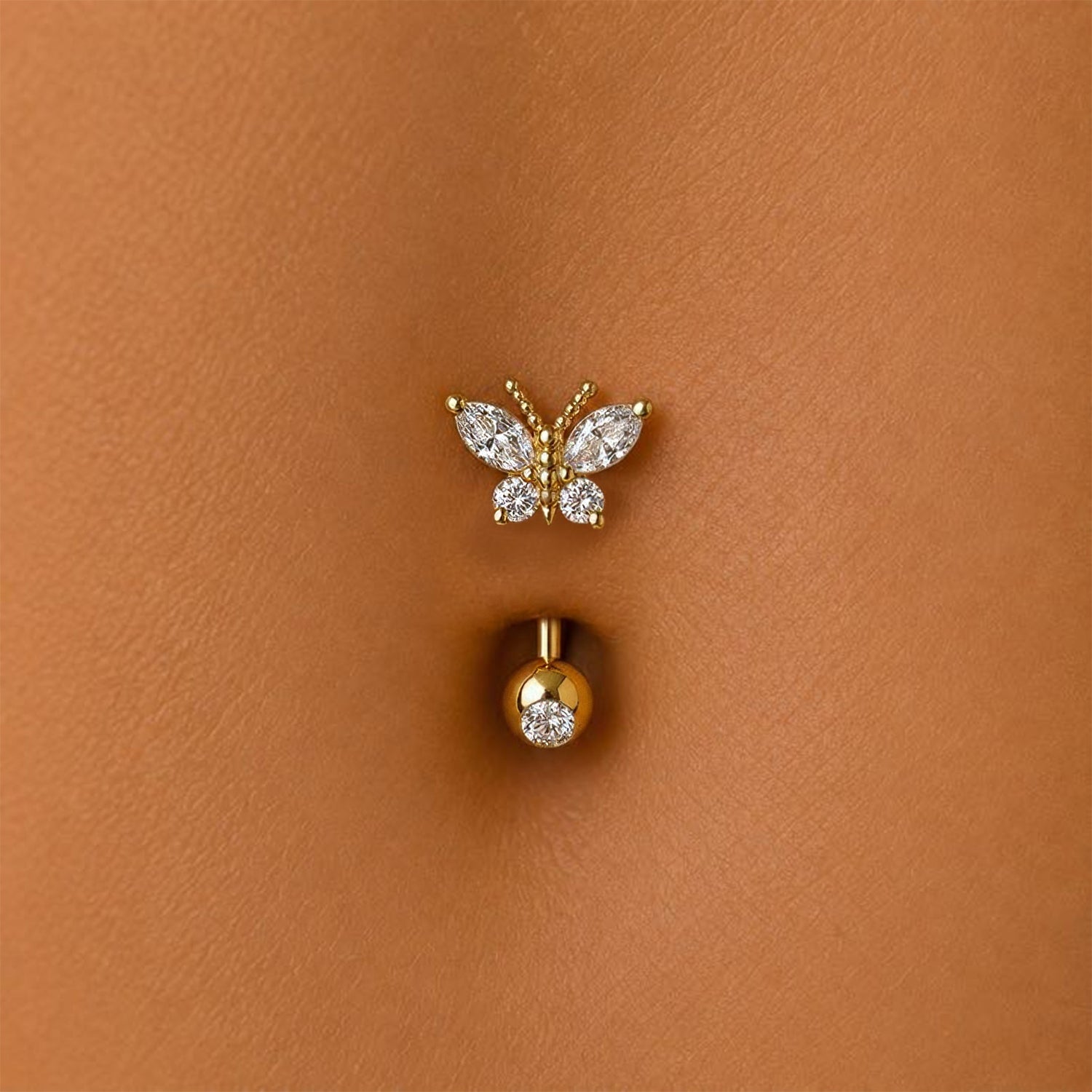 Butterfly  Belly Button