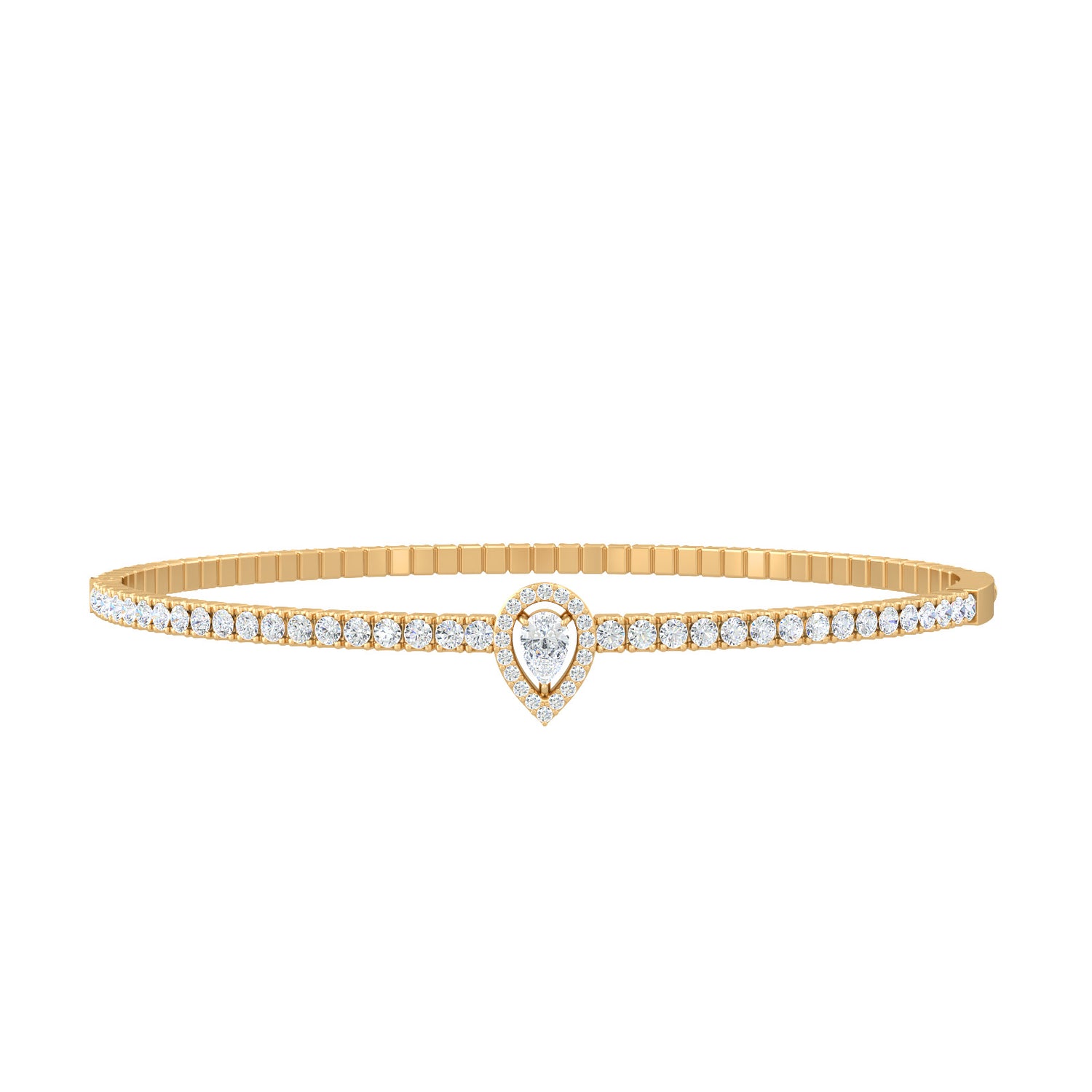 Pear-Cut Verona Diamond Bracelet