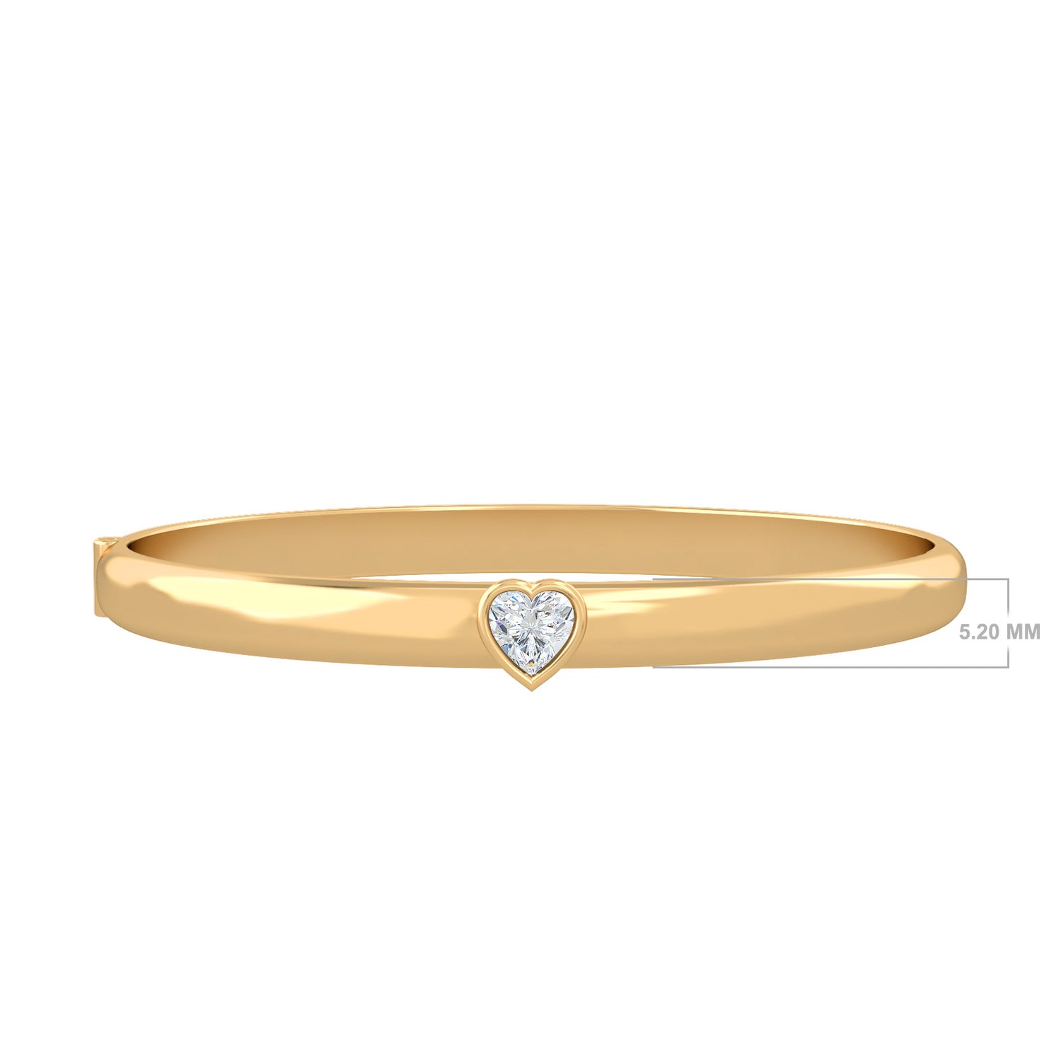 Hermes Original Heart Bracelet