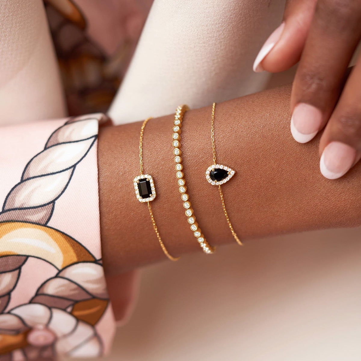 diamond-stone-bracelet-cleopatra-gold