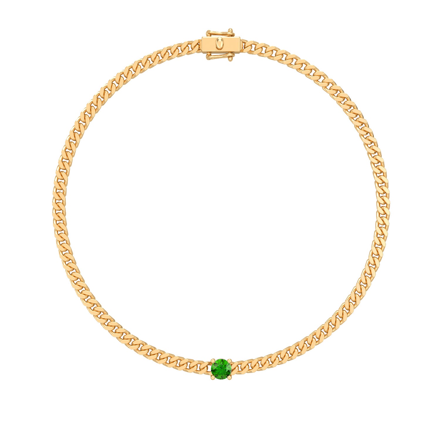 Round Cuban Bracelet