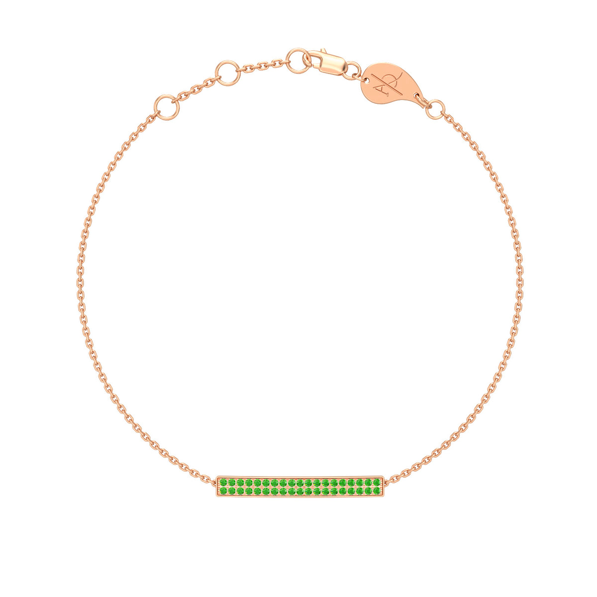 Paris-Dubai Diamond Double Bracelet, solid 18K gold, view 5 of 19