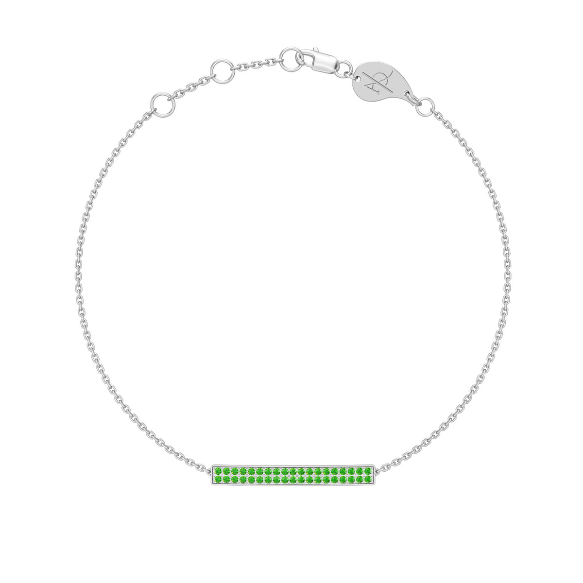 Paris-Dubai Diamond Double Bracelet, solid 18K gold, view 8 of 19