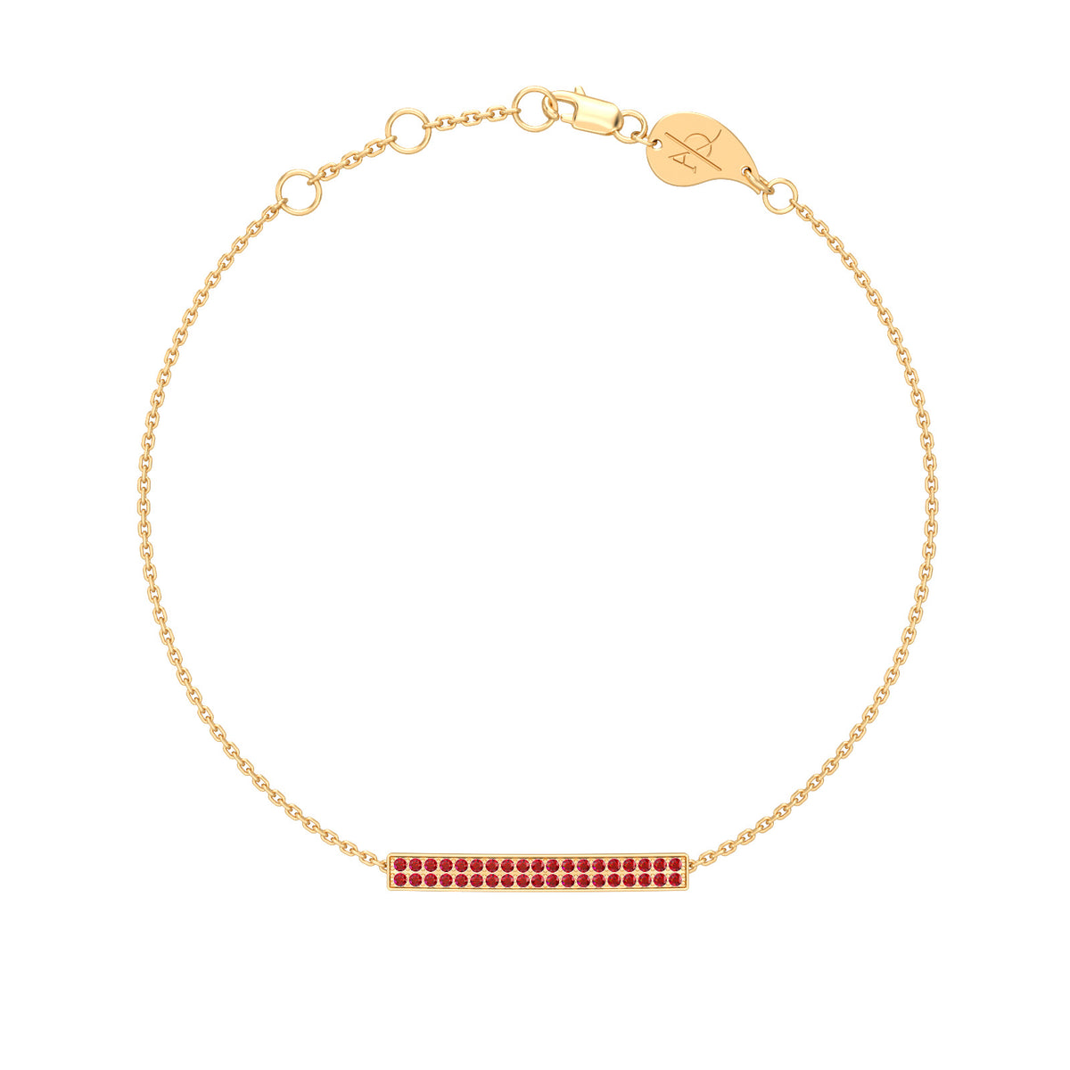 Paris-Dubai Diamond Double Bracelet, solid 18K gold, view 12 of 19