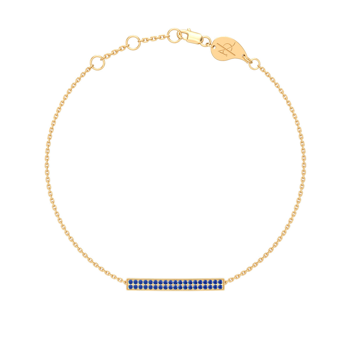 Paris-Dubai Diamond Double Bracelet, solid 18K gold, view 13 of 19
