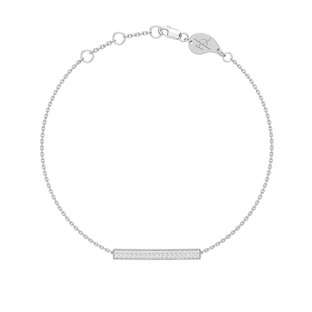 Paris-Dubai Diamond Double Bracelet, solid 18K gold, view 15 of 19
