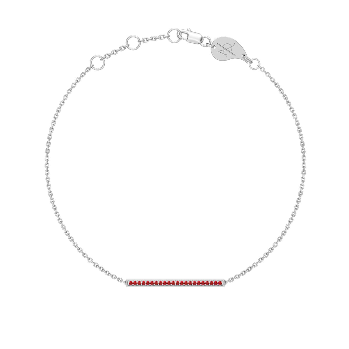 Paris-Dubai Single Diamond Bracelet, solid 18K gold, view 11 of 17