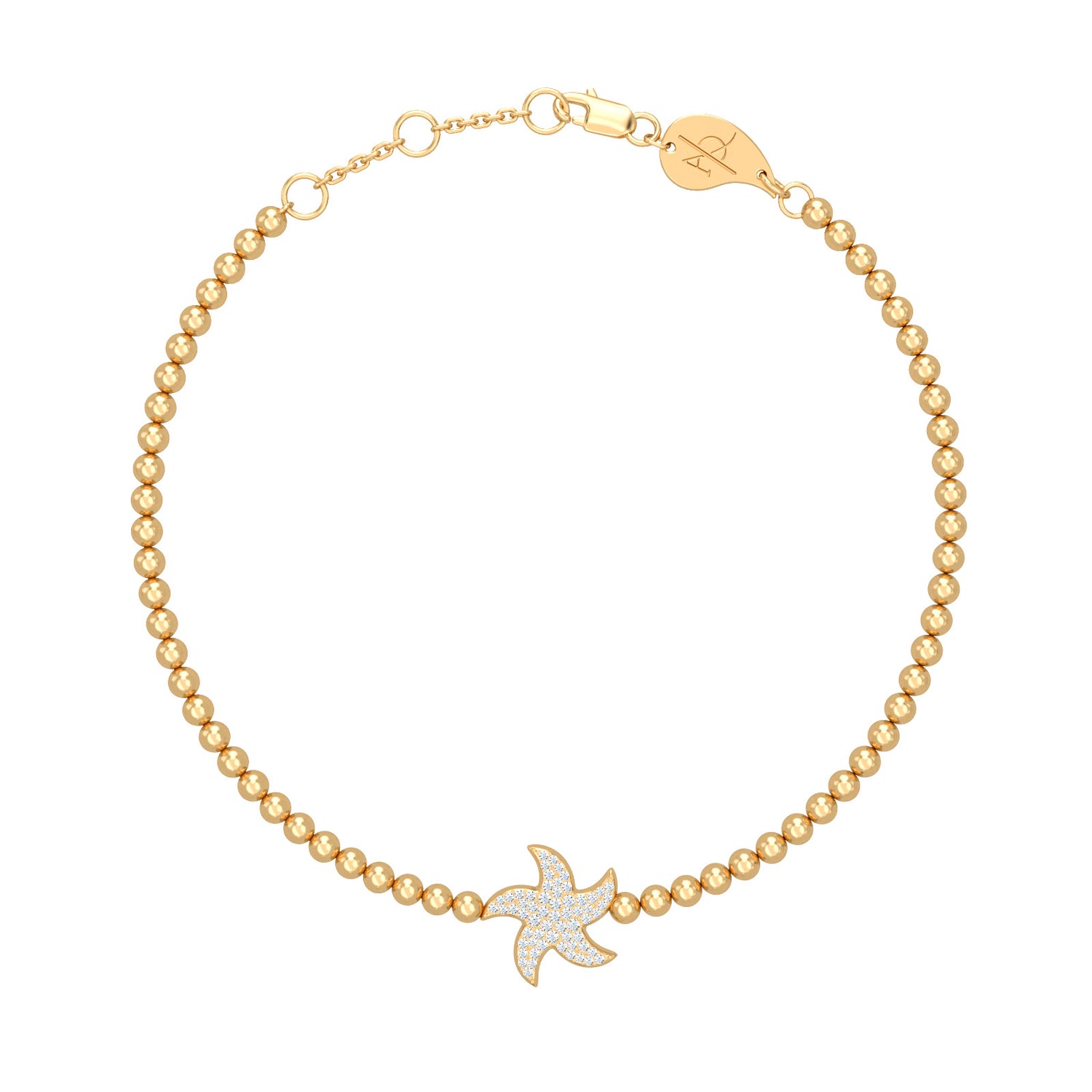 Bracelet Beads Etoile de Mer Diamond