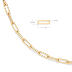 Gold Chain Necklace – Bristol Chain Necklace in 18k Gold