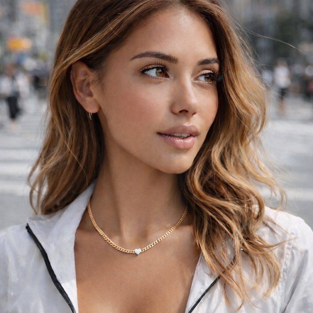 Cuban Heart Choker