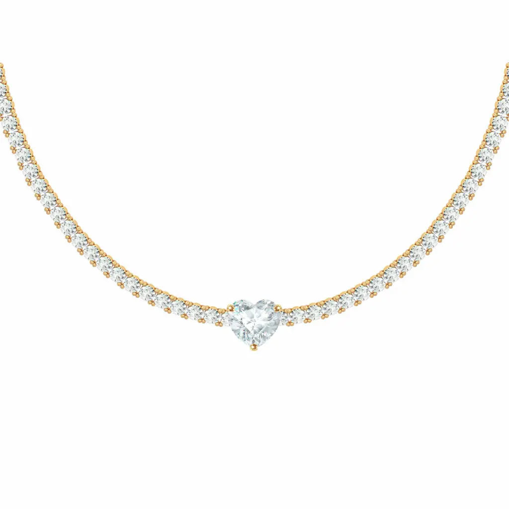 Heart Tennis Choker