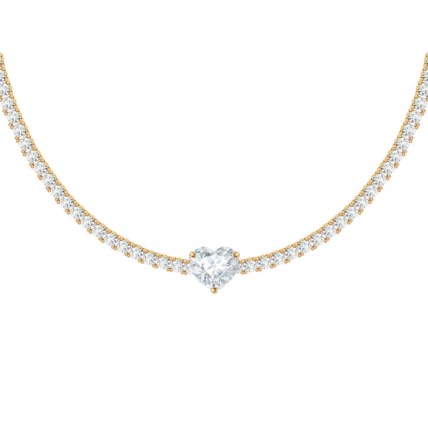 Scarlett Heart Tennis Choker