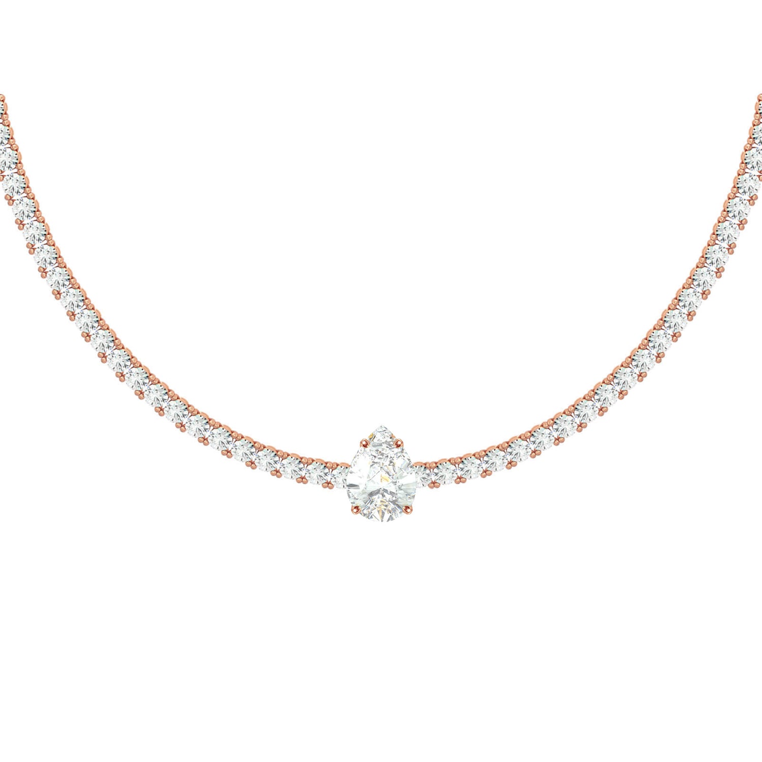 Scarlett Pear Tennis Choker