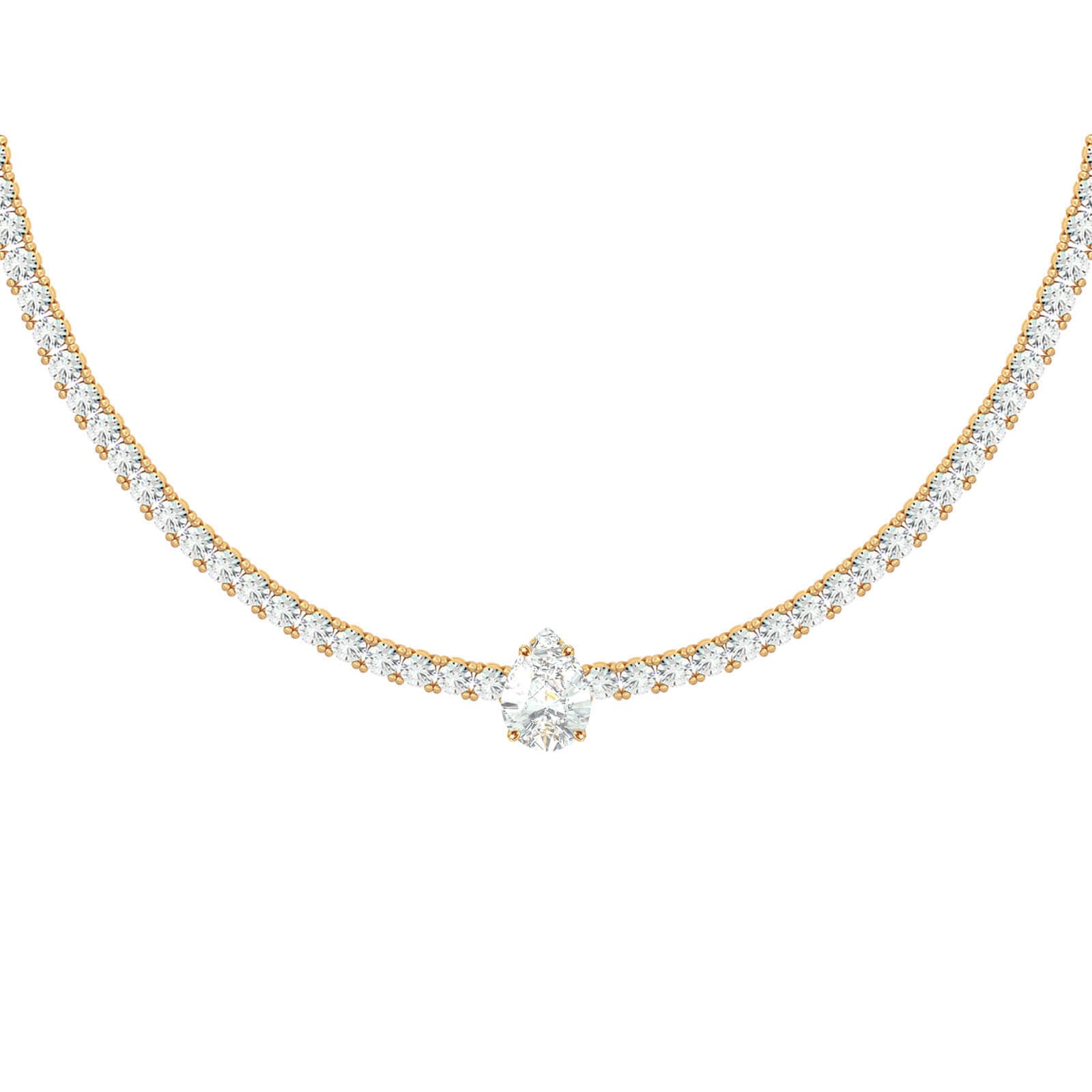 gold-pear-diamond-tennis-necklace