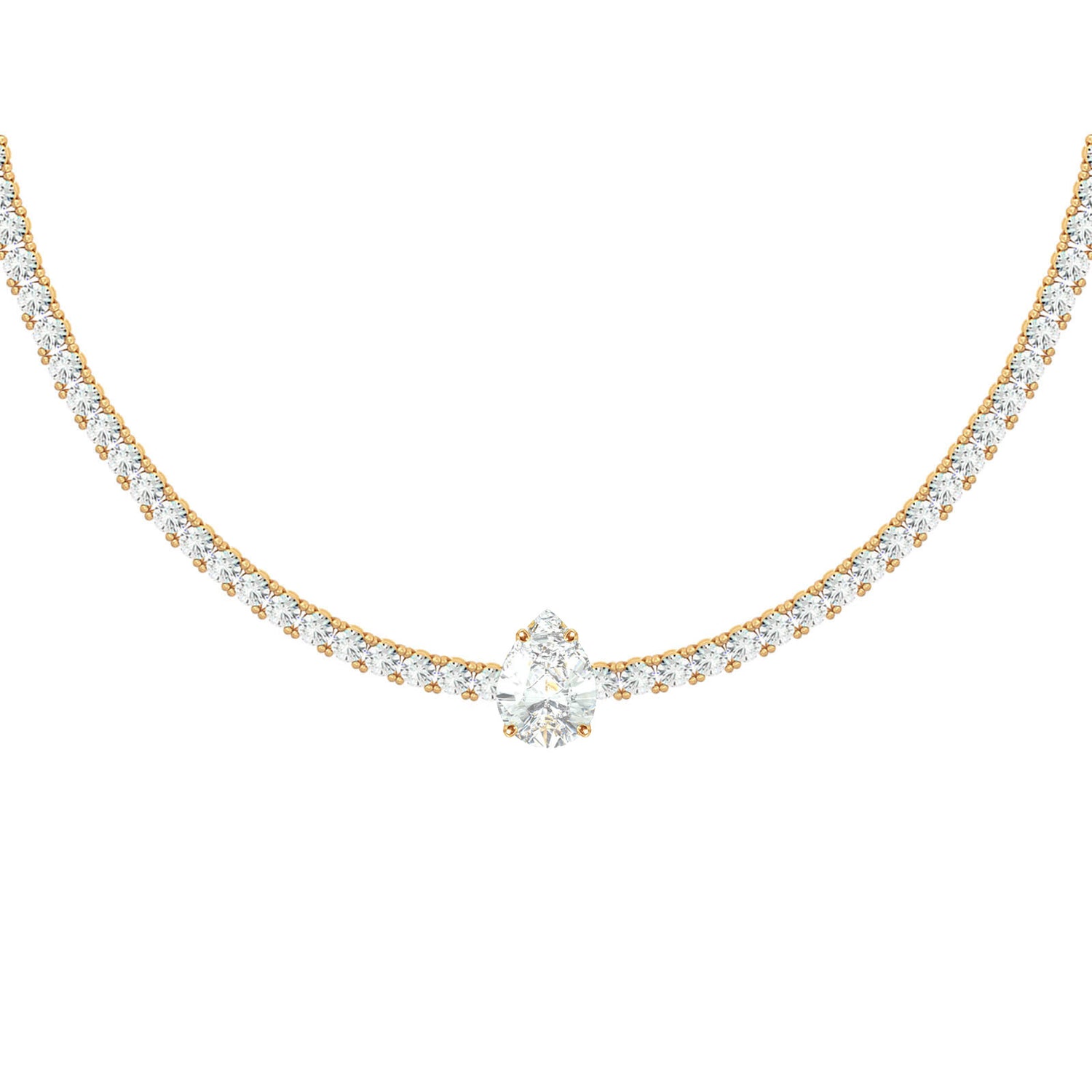 Scarlett Pear Tennis Choker