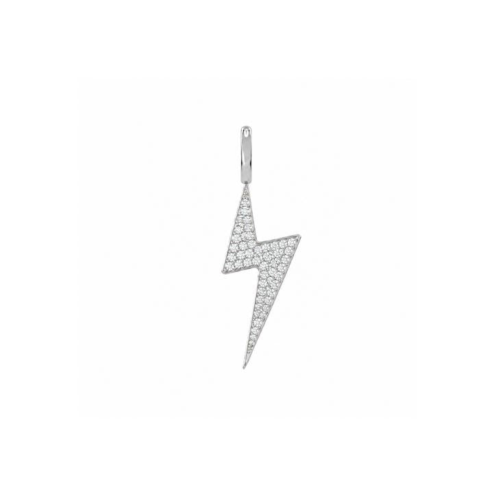 Charm Diamond Thunder, solid 18K gold, view 2 of 4