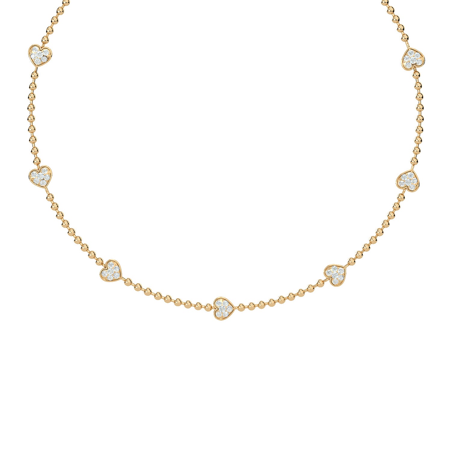 Orbella Hearts Necklace