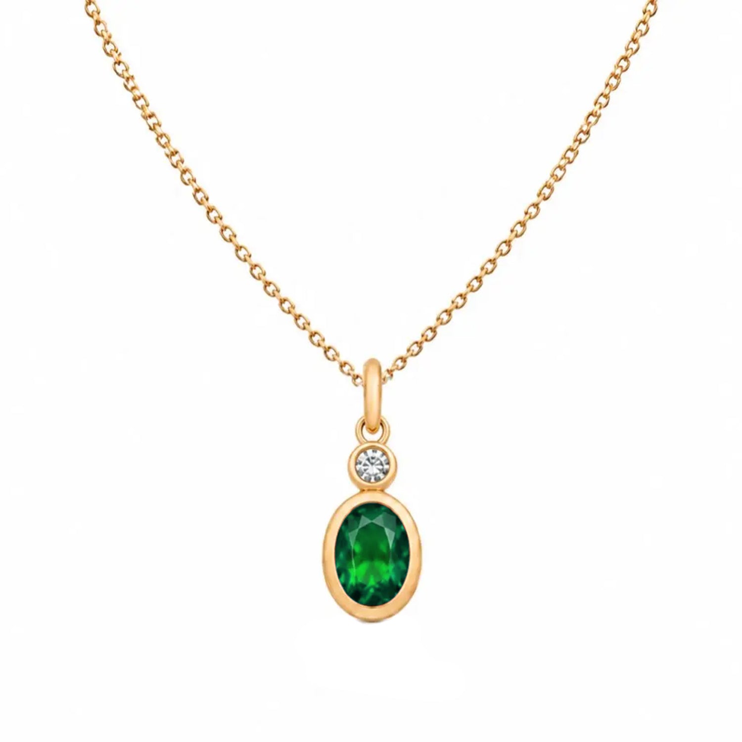 Necklace Claudia Oval