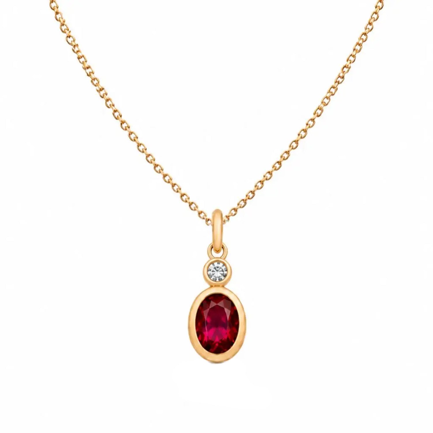 Necklace Claudia Oval
