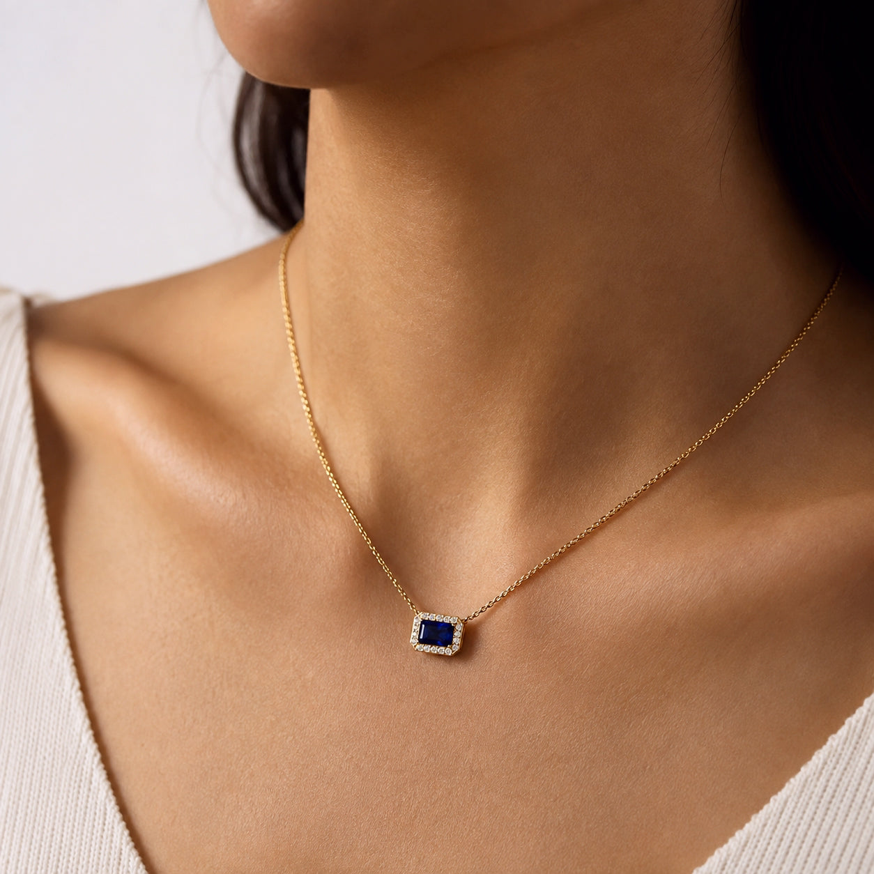 Cleopatra Precious Stone Necklace