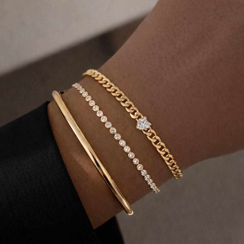 Cuban Heart Bracelet