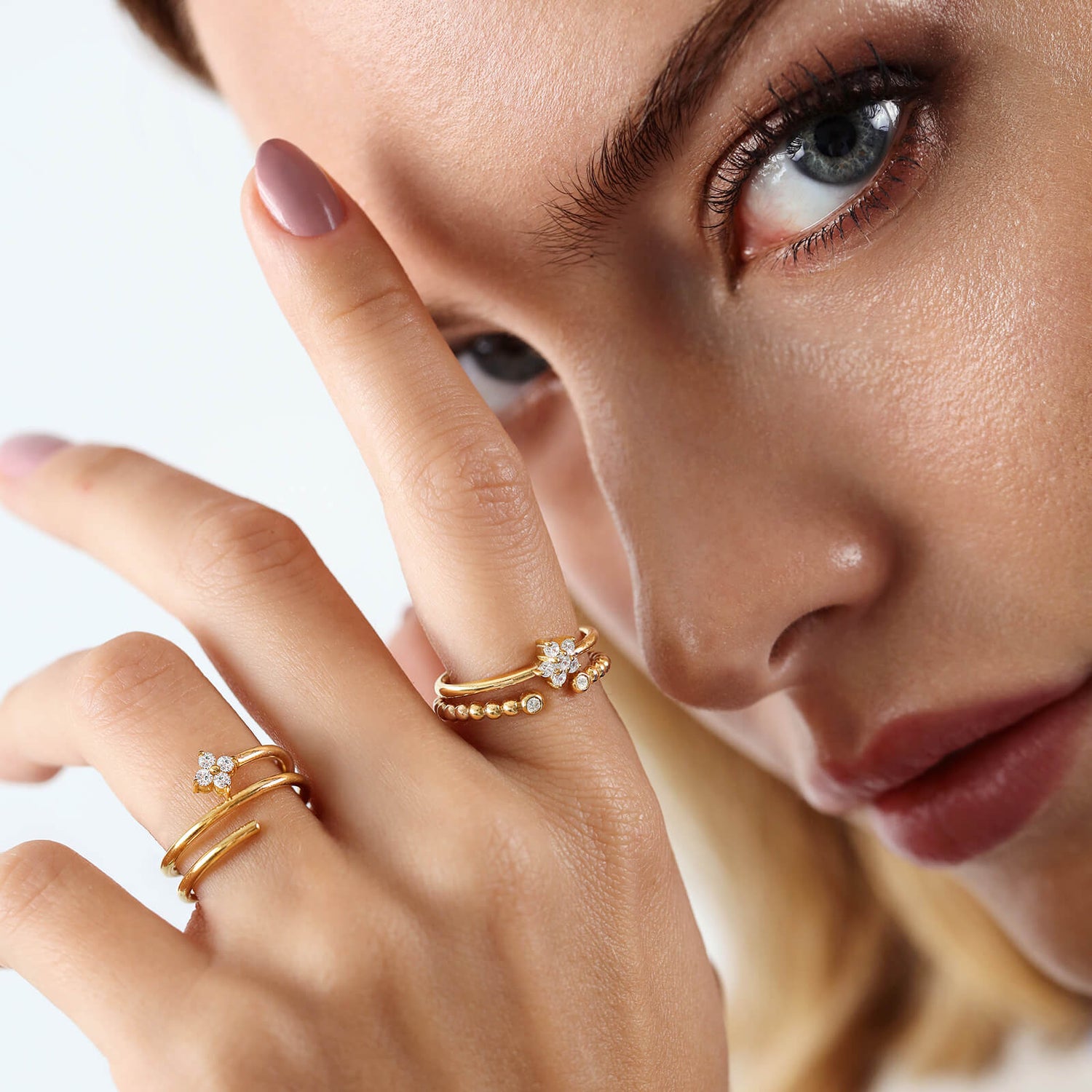 Curly Wisteria Ring
