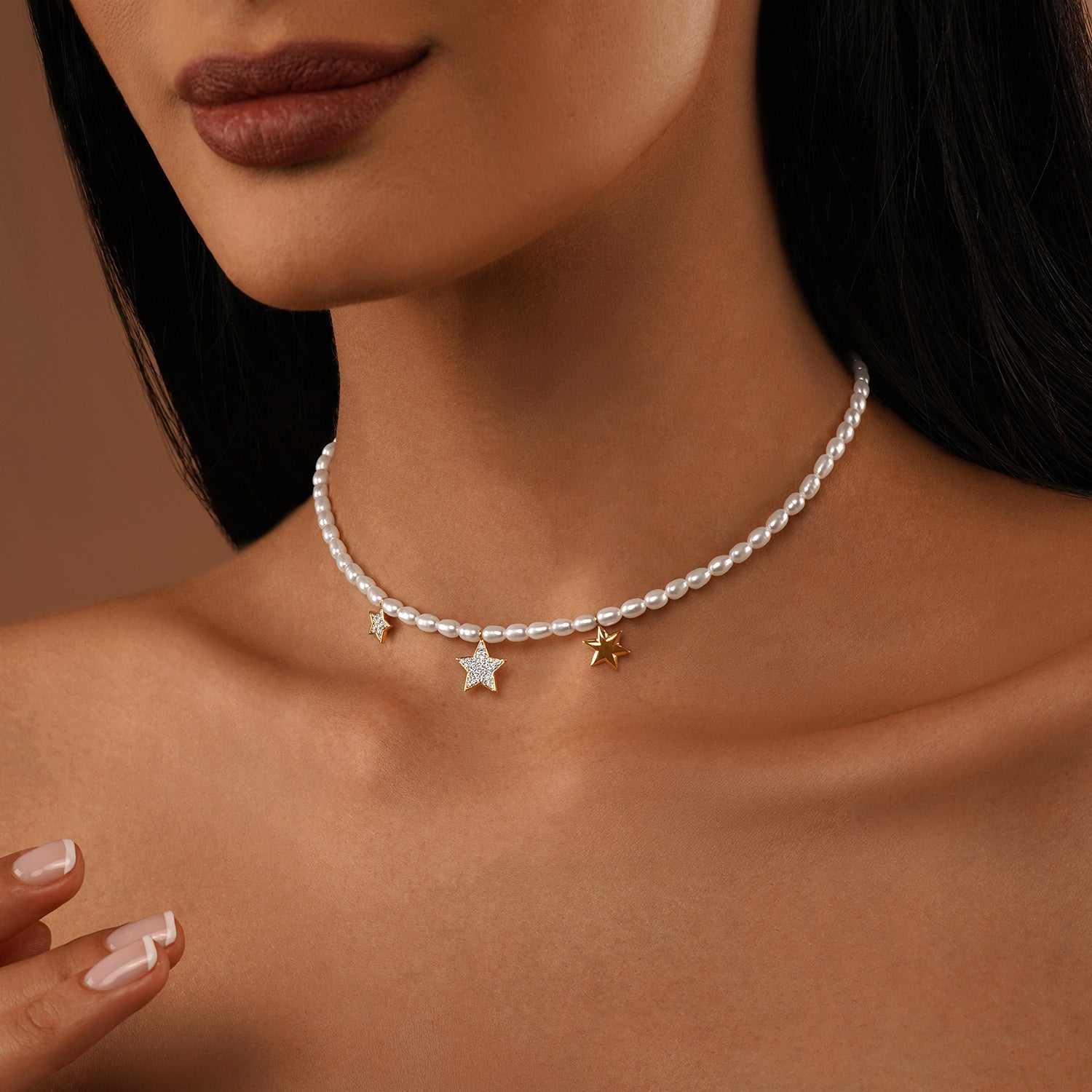 Little Star Trilogy  Pearls Choker