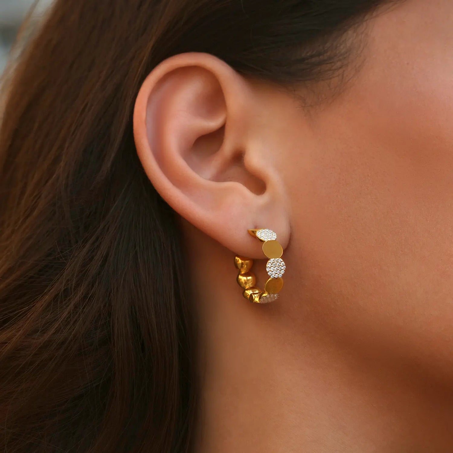 Cassandra Hoop Earrings