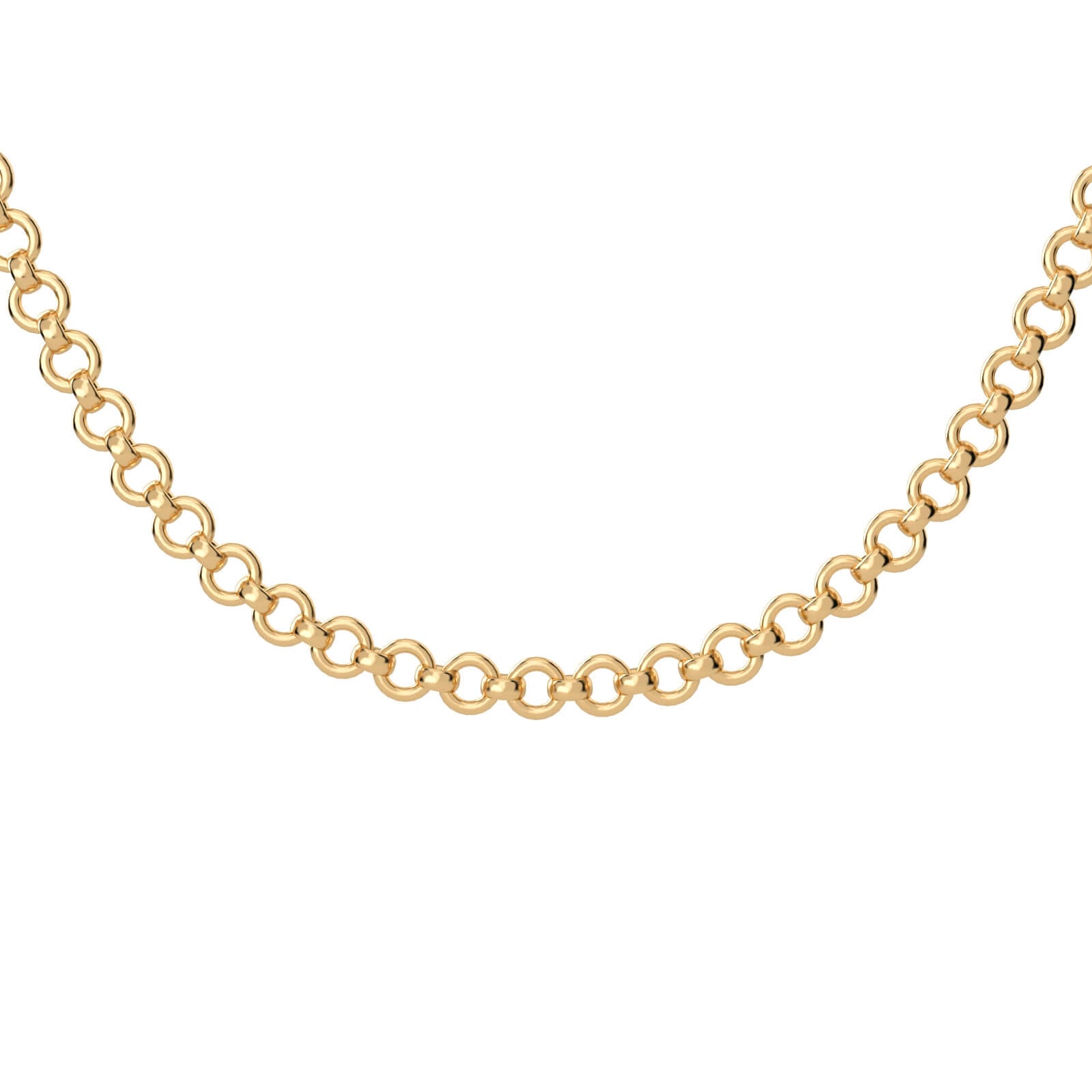 Gold Chain Necklace – Lutecia Chain Necklace in 18k Gold