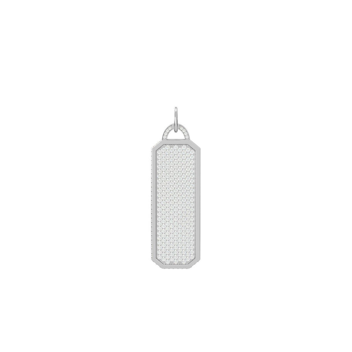 Charm Tag, solid 18K gold, view 3 of 4