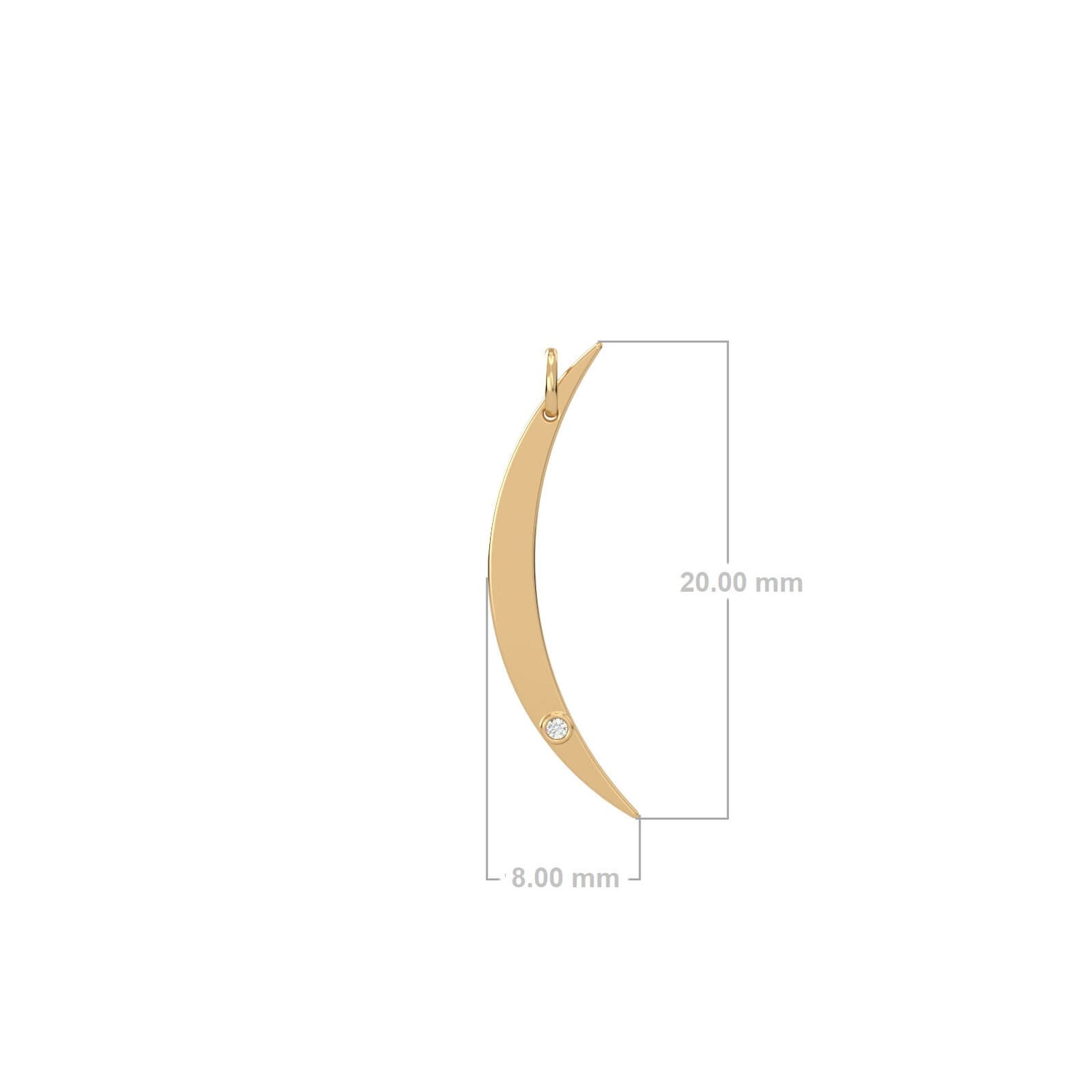 Charm Crescent Moon