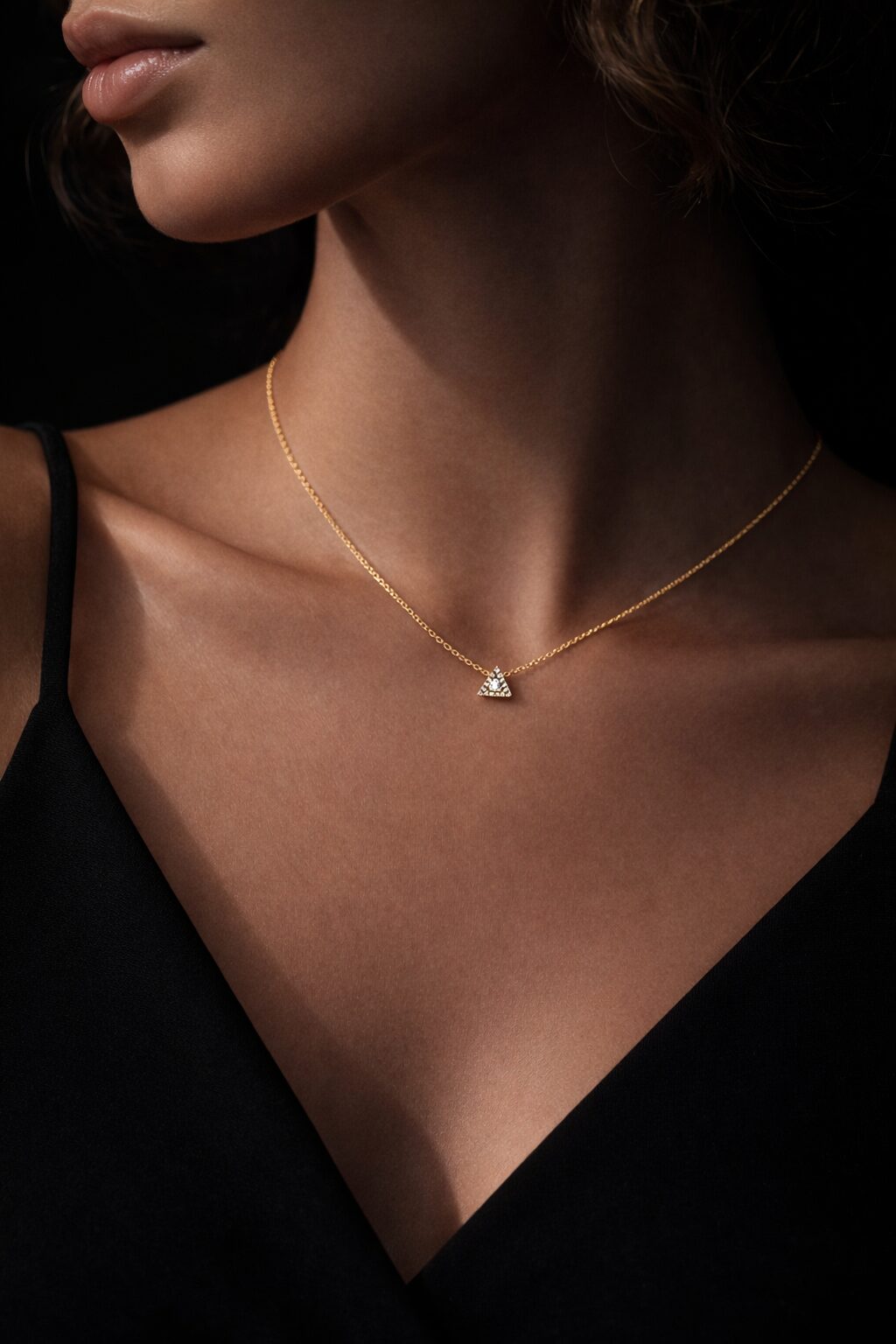 Mini Triangle Necklace