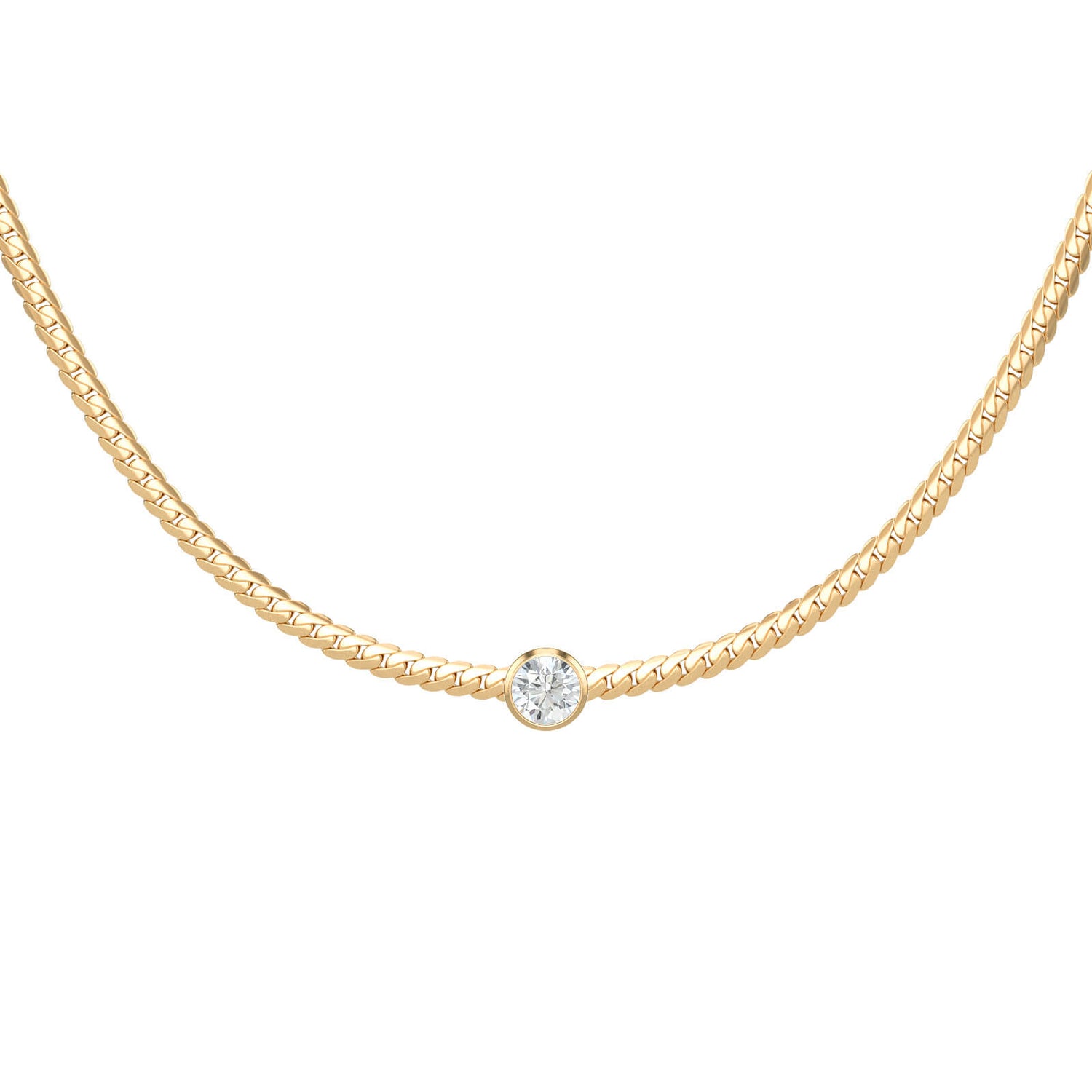 Chevron Link Choker