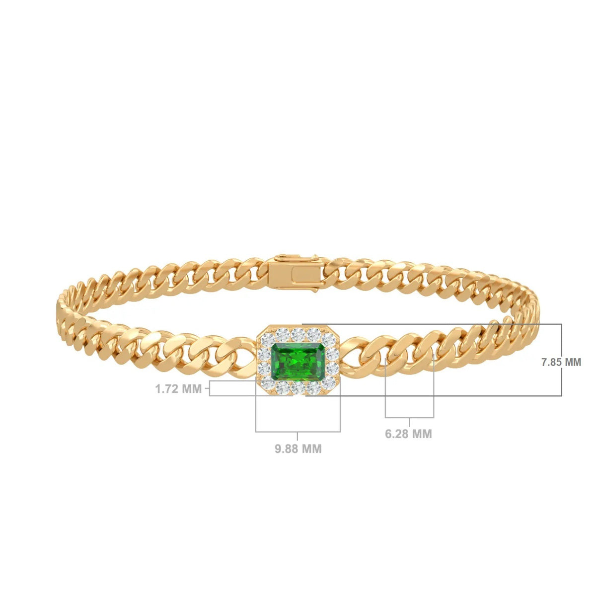 Cleopatra Premium Bracelet, solid 18K gold, view 3 of 13
