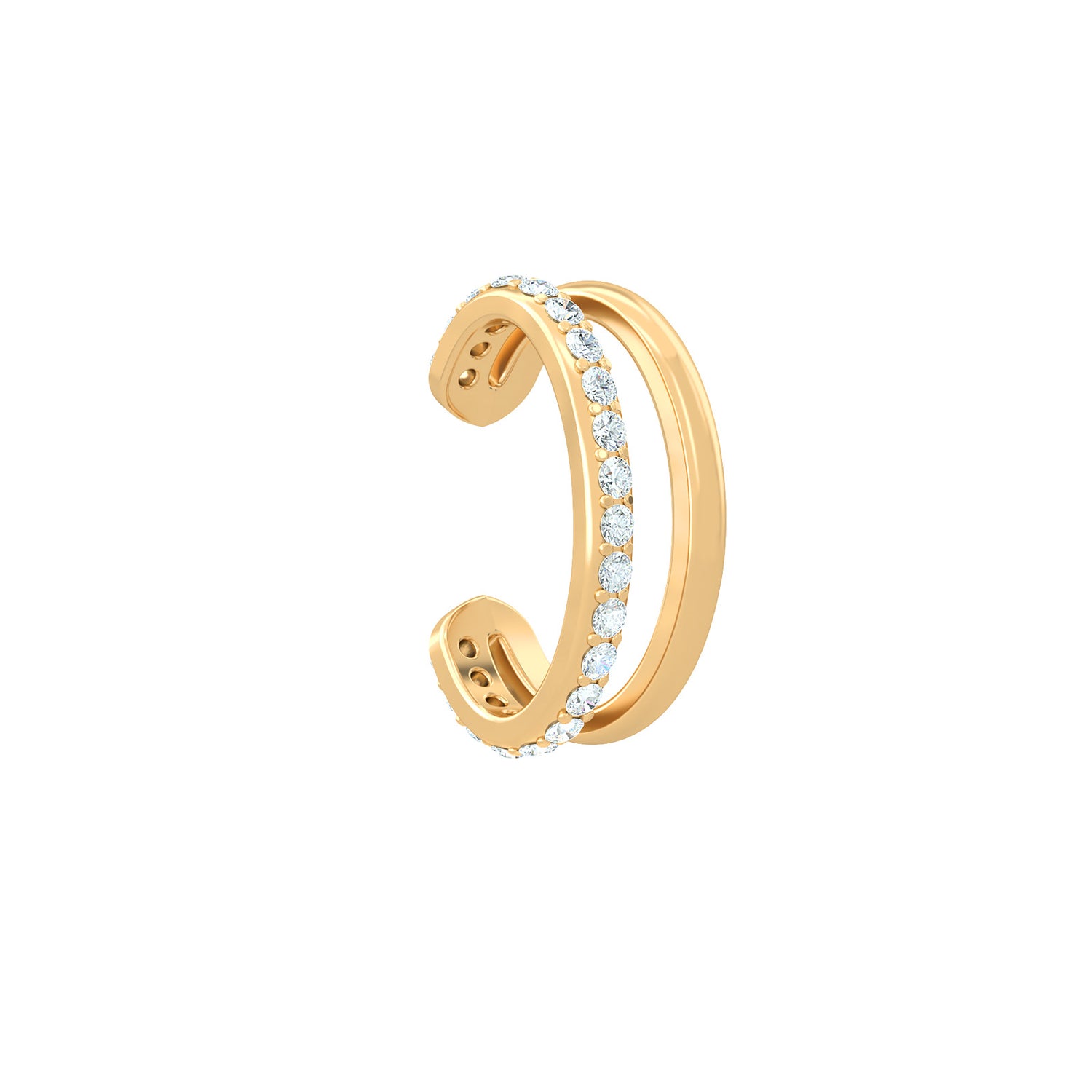 Double Cuff Earrings