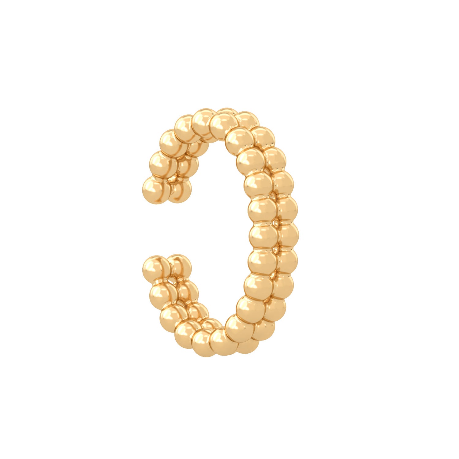 Double Orbella Cuff Earrings