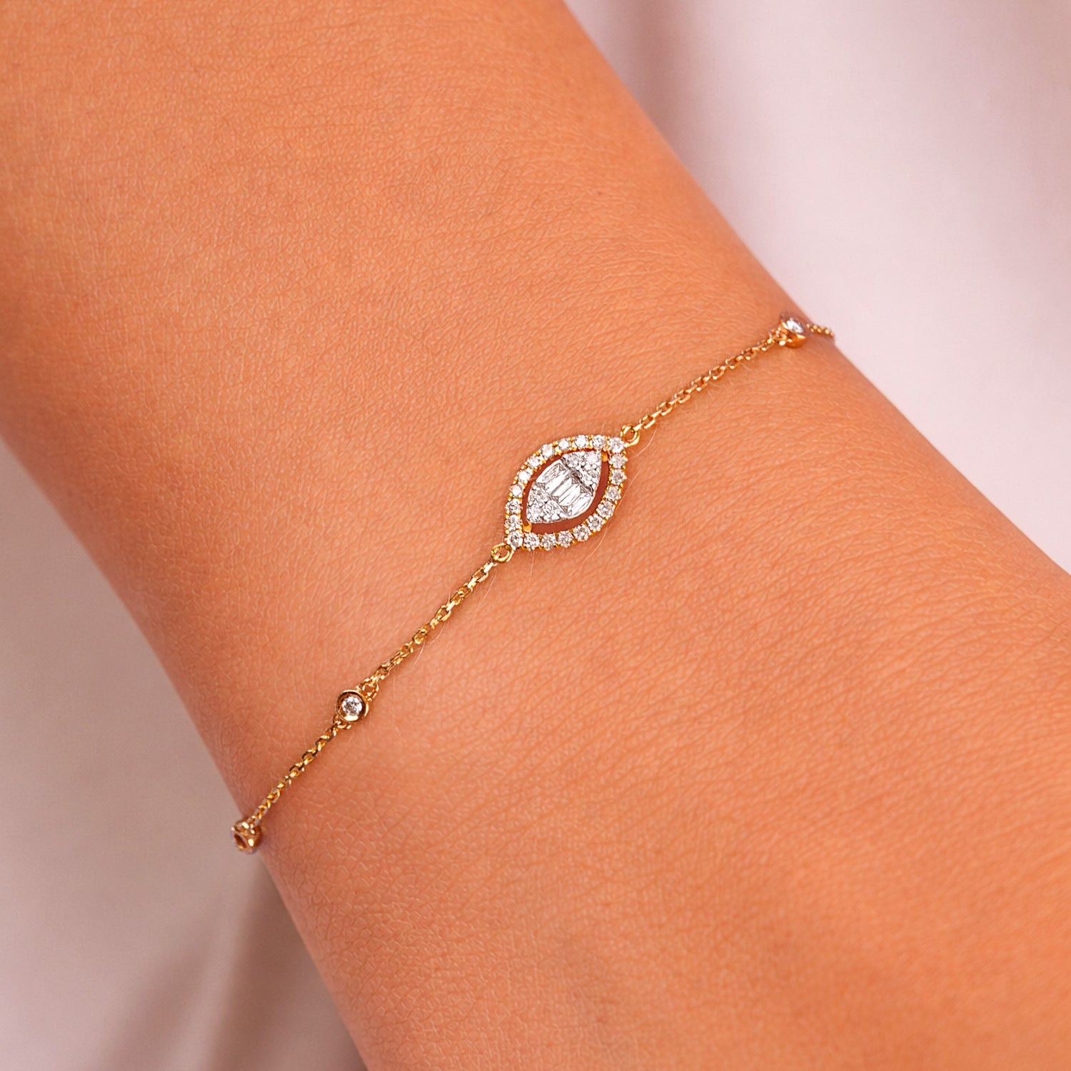 Verona Marquise-Cut Bracelet