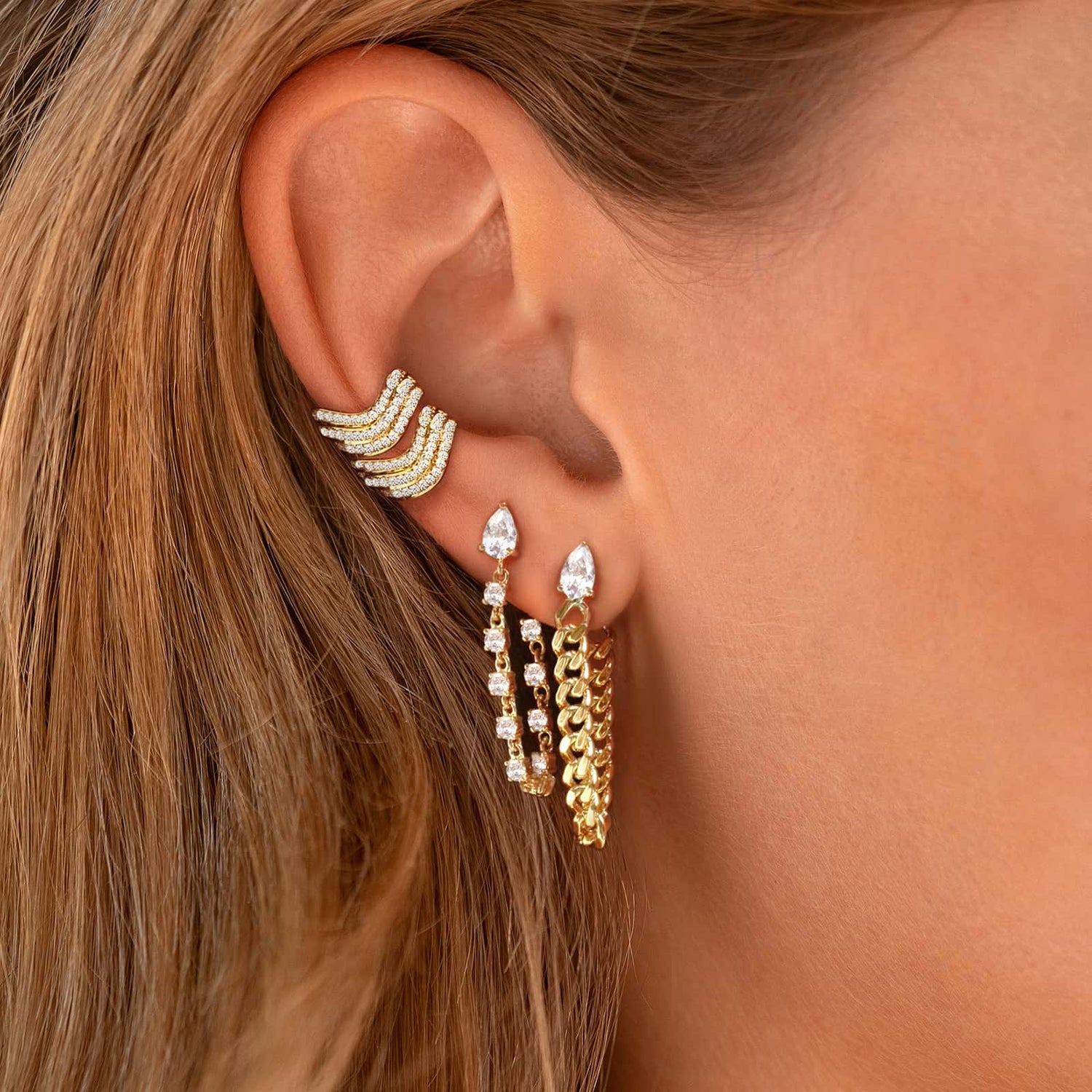 Graziela Pear Earrings